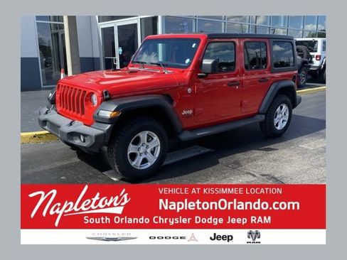 Used 2021 Jeep Wrangler Unlimited Sport AWD/4WD image 1