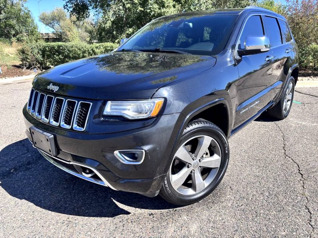 Used 2015 Jeep Grand Cherokee Overland w/ Advanced Technology Group AWD/4WD image 1