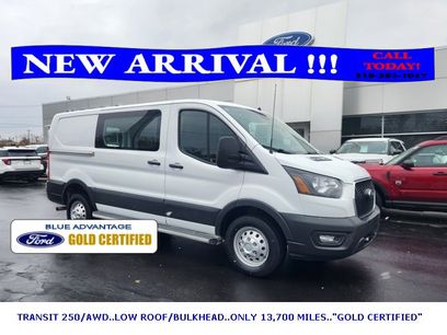 Certified 2023 Ford Transit 250 Low Roof AWD w/ Exterior Upgrade Package