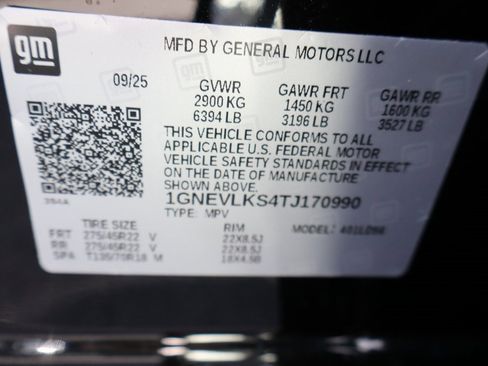 New 2026 Chevrolet Traverse RS image 36