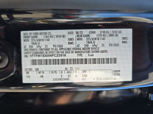 Used 2022 Ford F150 Lariat image 36