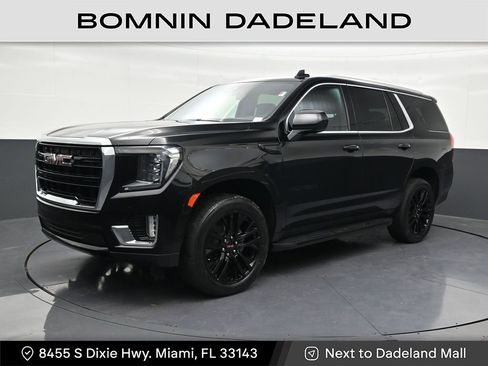Used 2023 GMC Yukon SLE w/ Gmc Pro Safety Plus Package RWD image 1