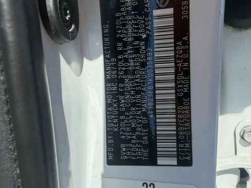 Used 2019 Toyota Avalon XSE w/ All Weather Liner Package FWD image 32
