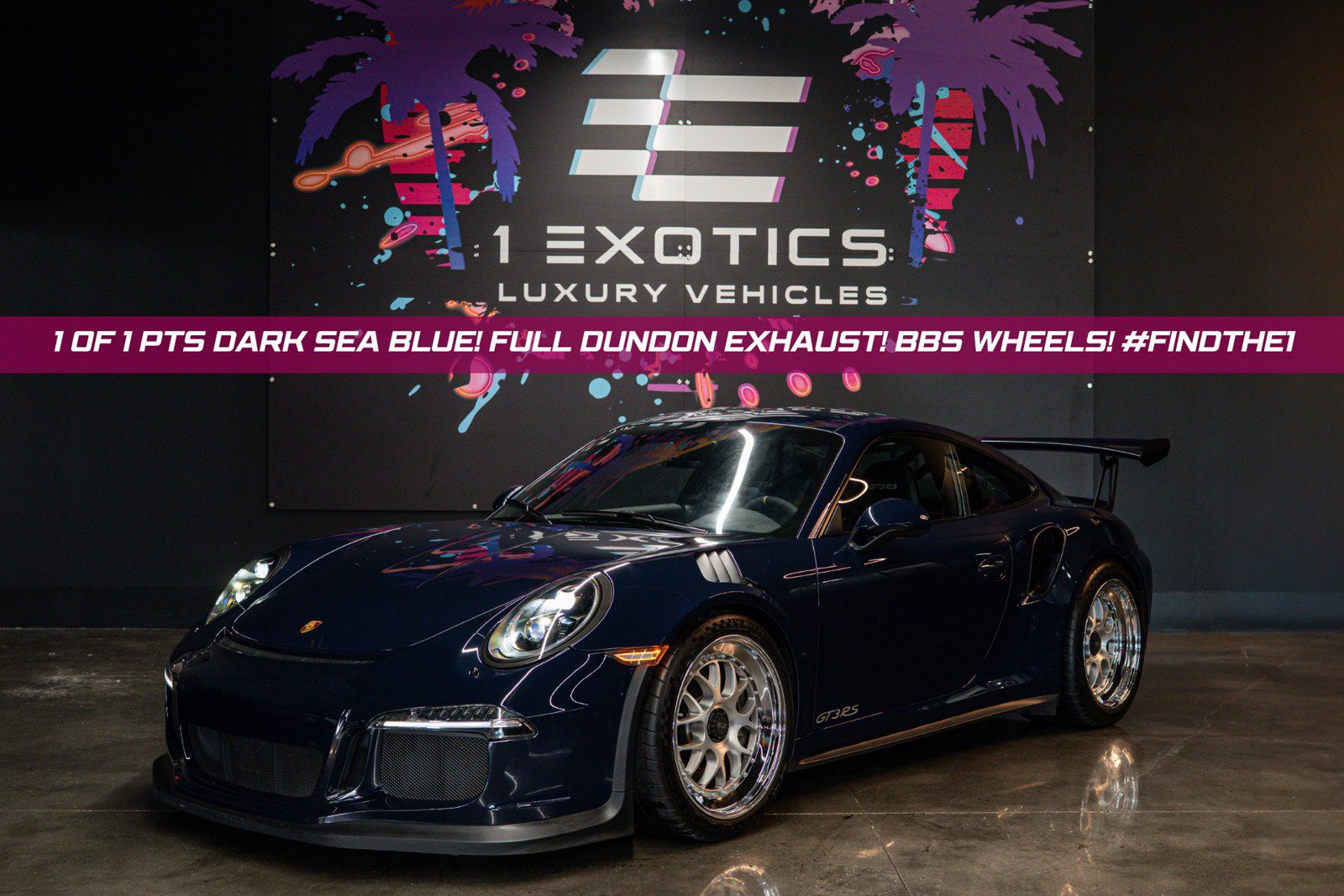 Used 2016 Porsche 911 GT3 RS w/ Sound Package Plus RWD image 1