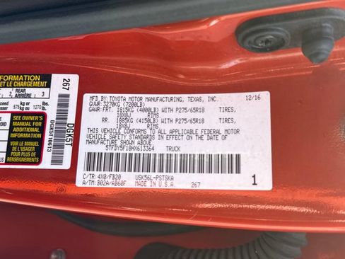 Used 2017 Toyota Tundra SR5 w/ TRD Off Road Package AWD/4WD image 26