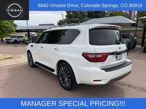 Certified 2023 Nissan Armada Platinum w/ Captain's Chairs Package AWD/4WD image 7