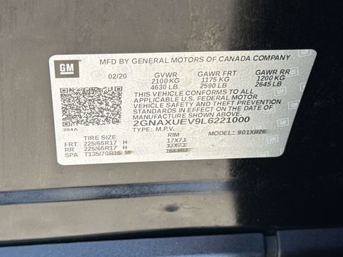 Used 2020 Chevrolet Equinox LT AWD/4WD image 29