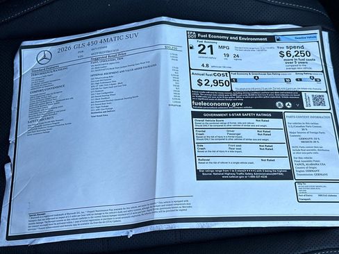 New 2026 Mercedes-Benz GLS 450 450 image 31