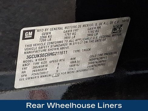 Used 2017 Chevrolet Silverado 1500 LTZ Z71 w/ LTZ Plus Package image 31