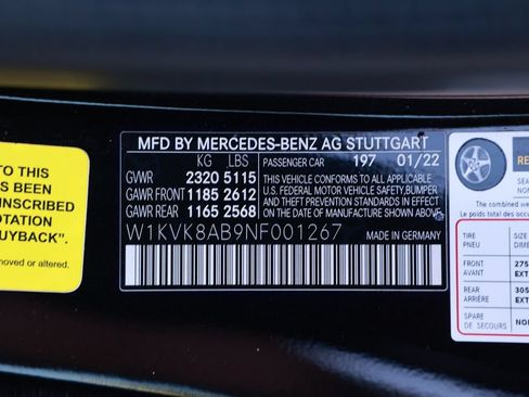 Used 2022 Mercedes-Benz SL 55 AMG 4MATIC image 39