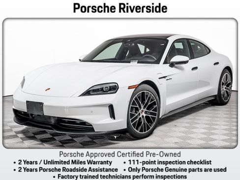 Certified 2025 Porsche Taycan RWD image 1