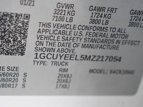 Certified 2021 Chevrolet Silverado 1500 RST w/ All Star Edition Plus AWD/4WD image 15