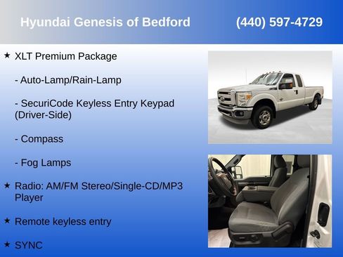 Used 2011 Ford F250 XLT w/ XLT Premium Pkg AWD/4WD image 14