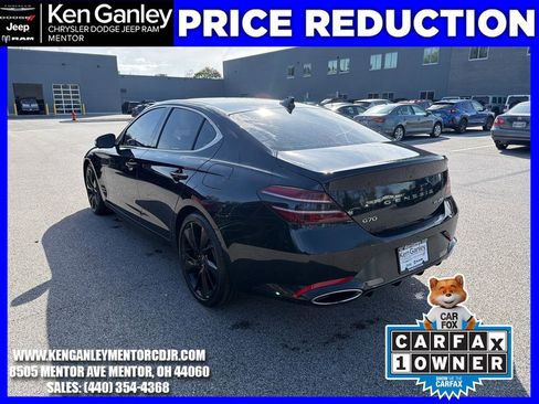 Used 2022 Genesis G70 3.3T w/ Sport Prestige Package AWD/4WD image 6