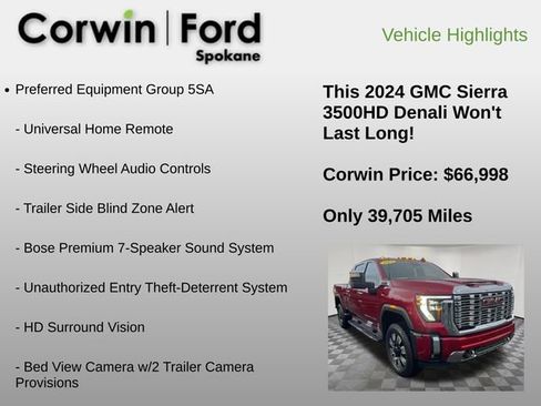 Used 2024 GMC Sierra 3500 Denali image 30