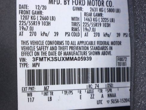 Used 2021 Ford Mustang Mach-E Premium w/ Equipment Group 301A AWD/4WD image 51