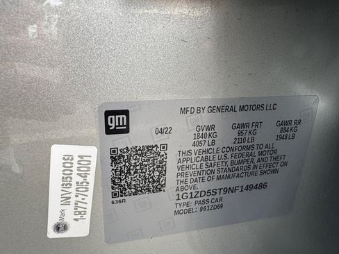 Used 2022 Chevrolet Malibu LT FWD image 20