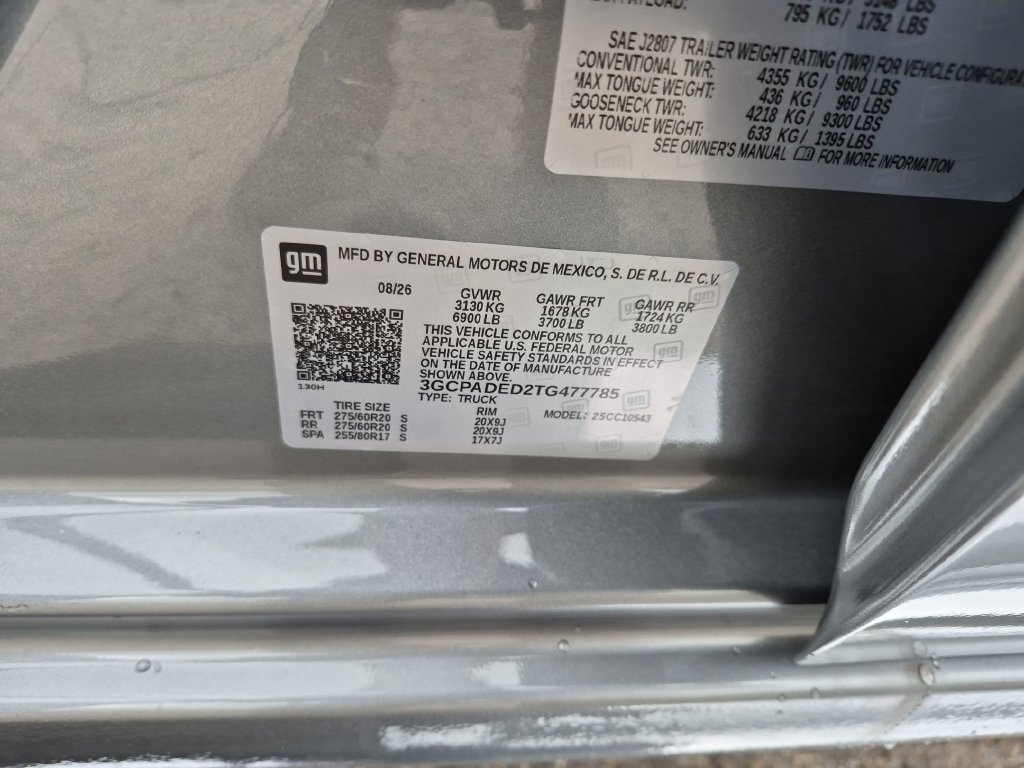 New 2026 Chevrolet Silverado 1500 RST w/ All Star Edition Plus RWD image 31