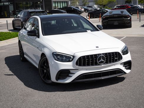 Used 2021 Mercedes-Benz E 53 AMG 4MATIC Sedan w/ AMG Night Package image 2