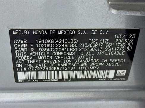 Used 2023 Honda HR-V LX image 37