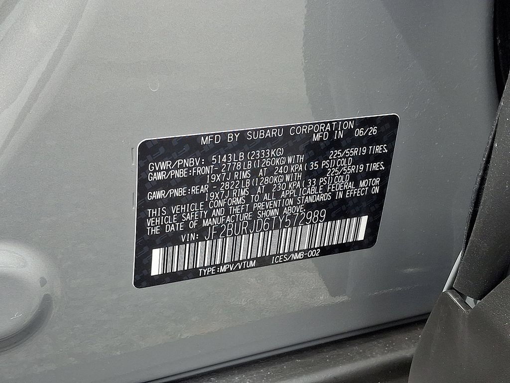 New 2026 Subaru Outback Touring XT AWD/4WD image 11