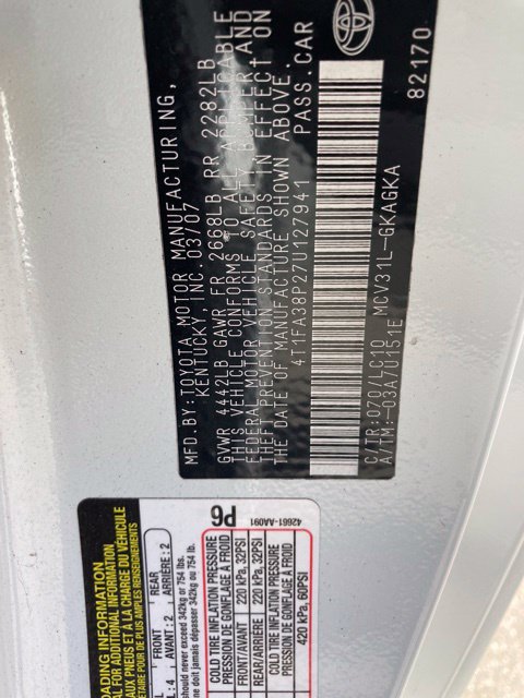 Used 2007 Toyota Solara SLE FWD image 12