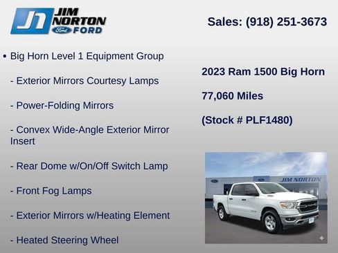 Used 2023 RAM 1500 Big Horn AWD/4WD image 31