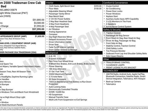 Used 2024 RAM 2500 Tradesman w/ Chrome Appearance Group image 4