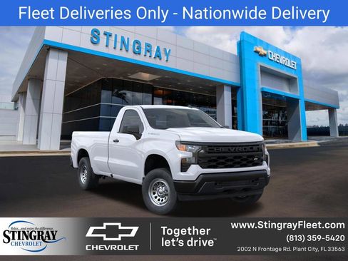 New 2025 Chevrolet Silverado 1500 W/T w/ WT Value Package AWD/4WD image 1