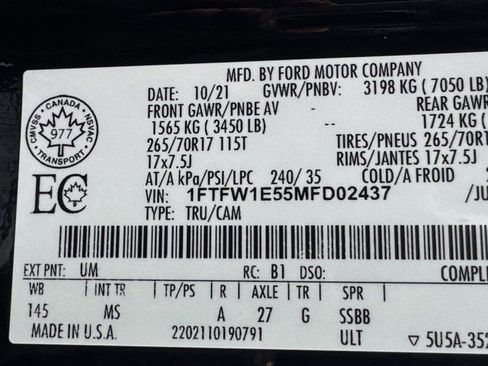 Used 2021 Ford F150 XLT AWD/4WD image 32