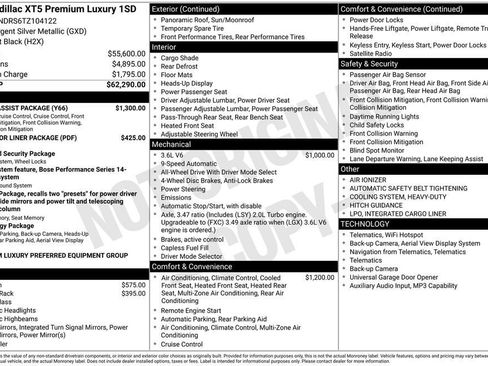 New 2026 Cadillac XT5 Premium Luxury w/ Driver Assist Package AWD/4WD image 5