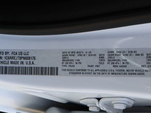 Used 2023 RAM 1500 Laramie RWD image 52