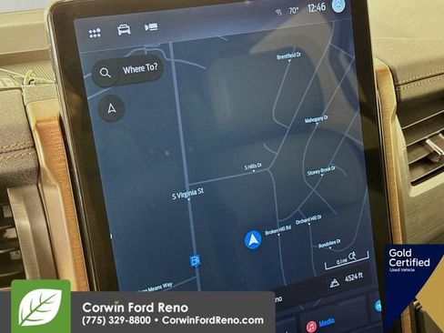 Certified 2022 Ford F150 Lightning Lariat w/ Tow Technology Package AWD/4WD image 16