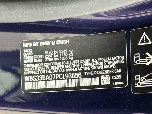Used 2023 BMW M4 xDrive Competition w/ M Carbon Exterior Package AWD/4WD image 34
