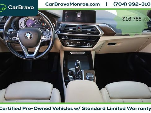 Used 2019 BMW X3 xDrive30i w/ Driving Assistance Package AWD/4WD image 11