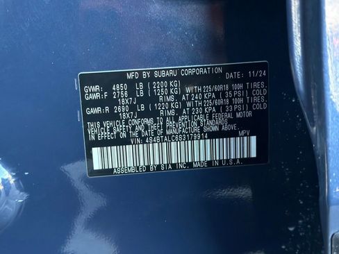 Used 2025 Subaru Outback Onyx Edition image 21