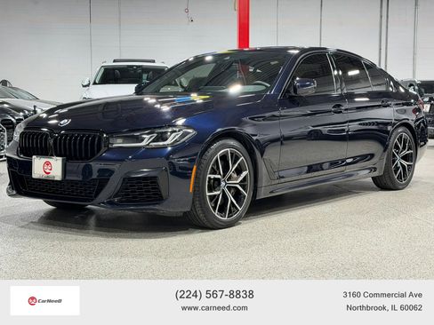 Used 2021 BMW 540i xDrive w/ M Sport Package image 1
