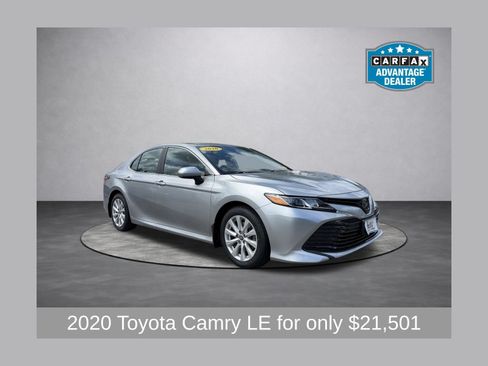Used 2020 Toyota Camry LE AWD/4WD image 1