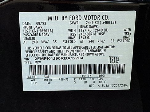 Used 2024 Ford Edge SEL w/ Convenience Package AWD/4WD image 27