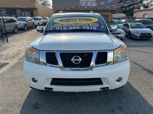 Used 2012 Nissan Armada SL w/ DVD FES Pkg RWD image 2