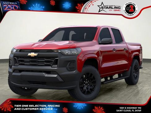 New 2026 Chevrolet Colorado W/T w/ WT Custom Package RWD image 1