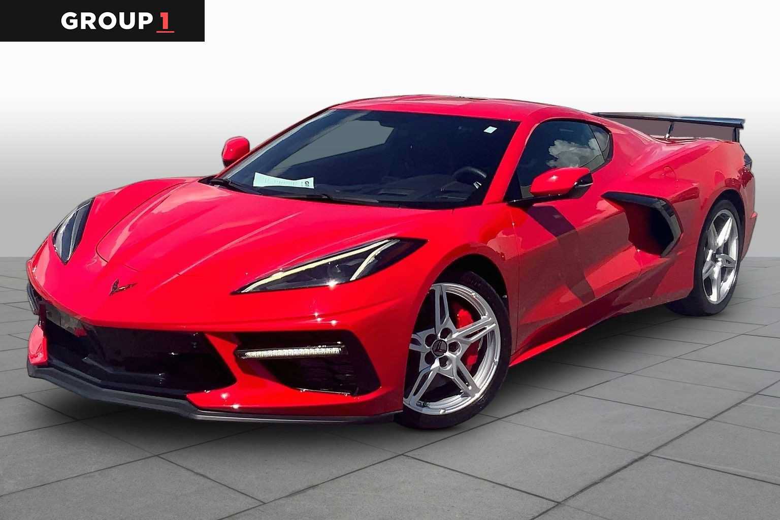 Used 2023 Chevrolet Corvette Stingray Preferred Cpe w/ Z51 Performance Package RWD image 1