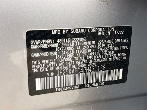 Used 2023 Subaru Forester Limited AWD/4WD image 26