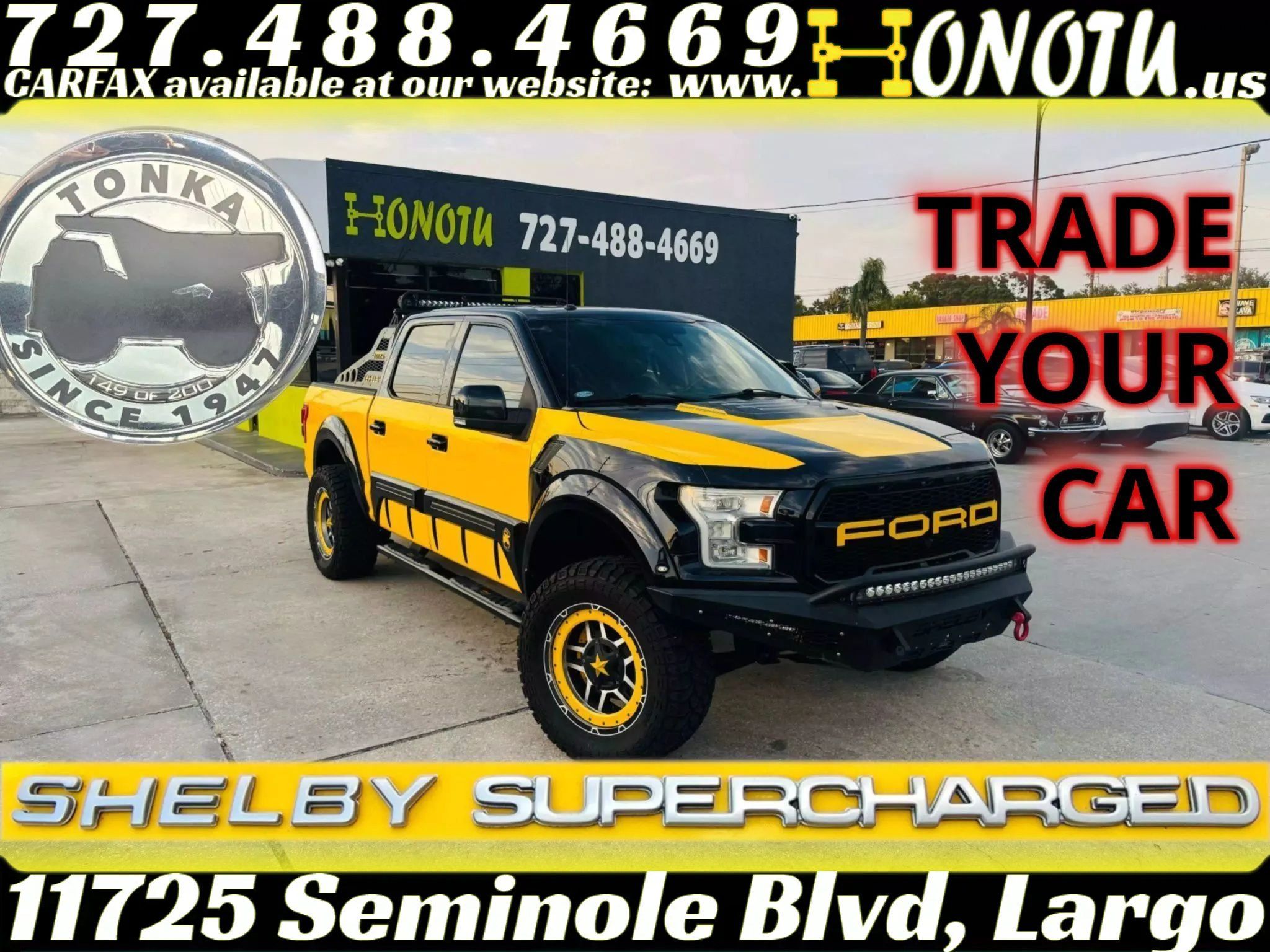 Used 2016 Ford F150 Lariat w/ Equipment Group 502A Luxury AWD/4WD image 2