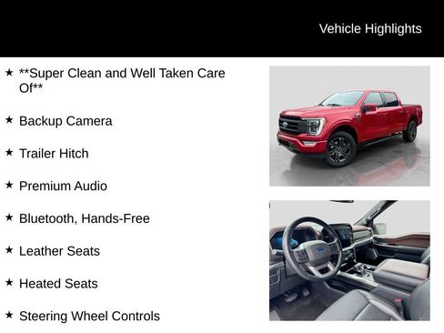 Used 2021 Ford F150 Lariat w/ Equipment Group 502A High AWD/4WD image 26