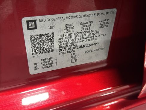 Certified 2021 GMC Sierra 1500 SLT w/ SLT Premium Plus Package image 45