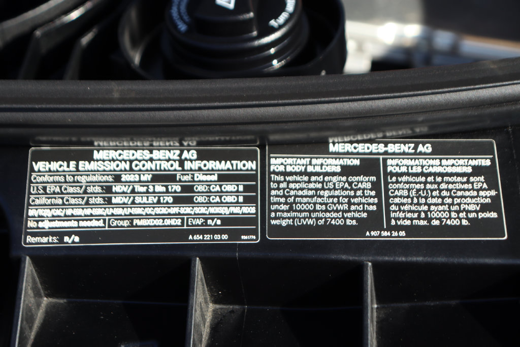 Used 2023 Mercedes-Benz Sprinter 2500 w/ Acoustic Package image 16