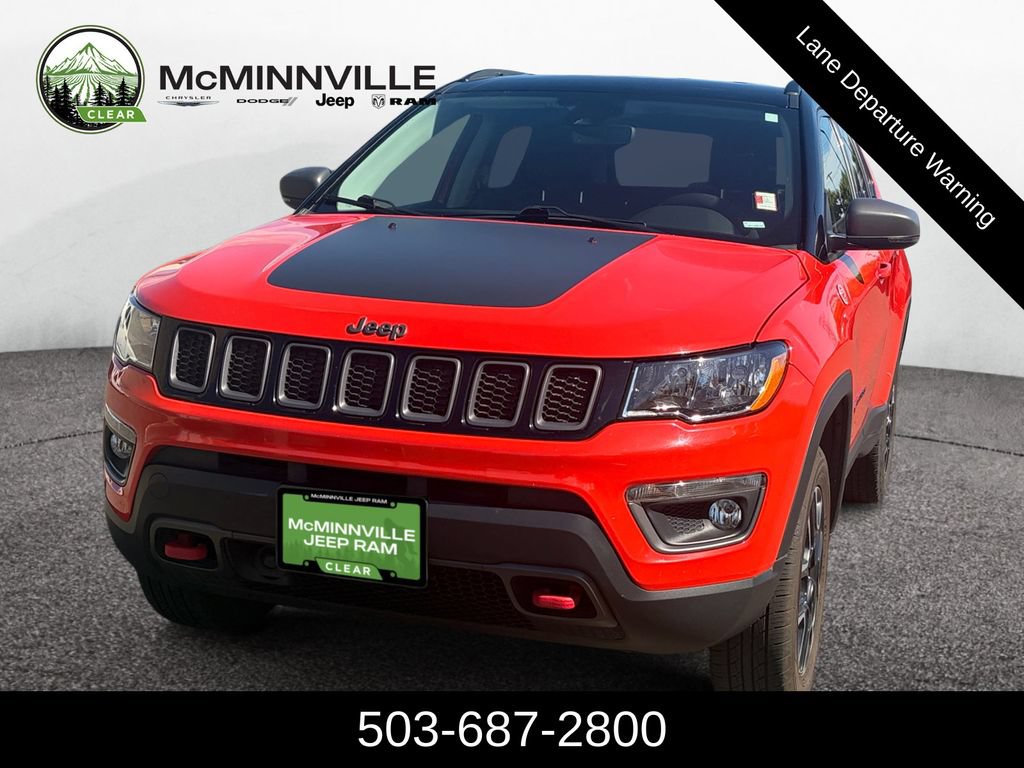 Used 2021 Jeep Compass Trailhawk AWD/4WD image 1