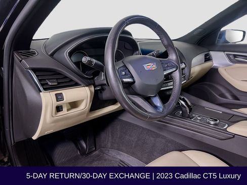Used 2023 Cadillac CT5 Luxury w/ Sun And Sound Package AWD/4WD image 11