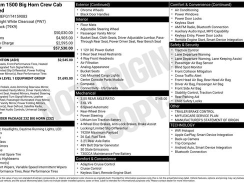 Used 2026 RAM 1500 Big Horn w/ Night Edition RWD image 41
